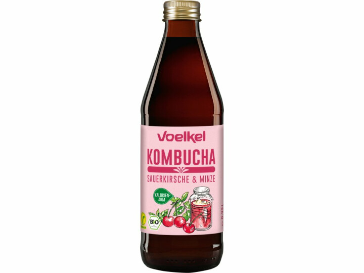 bio kombucha třešeň máta