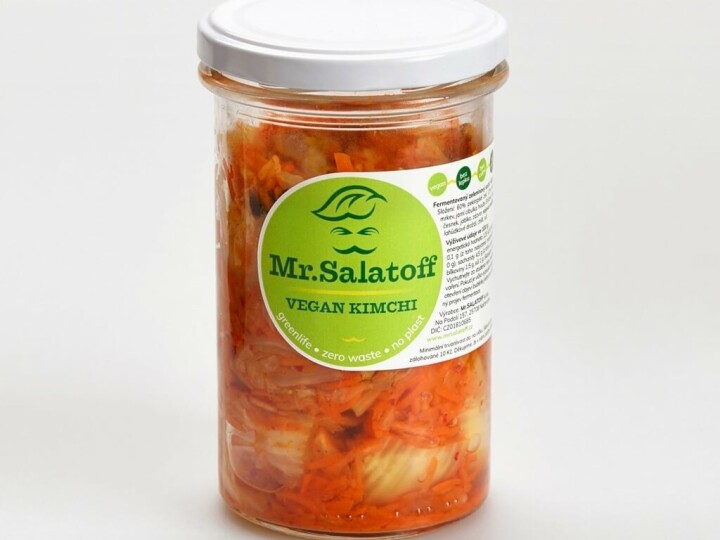 Vegan Kimchi nepálivé bez chilli